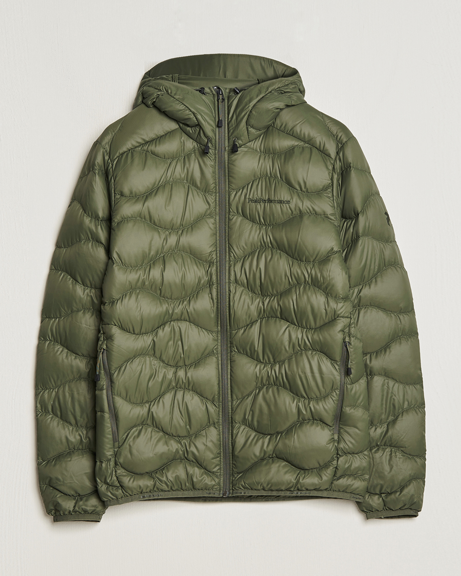 Herren | Jacken | Peak Performance | Helium Down Hooded Jacket Pine Needle