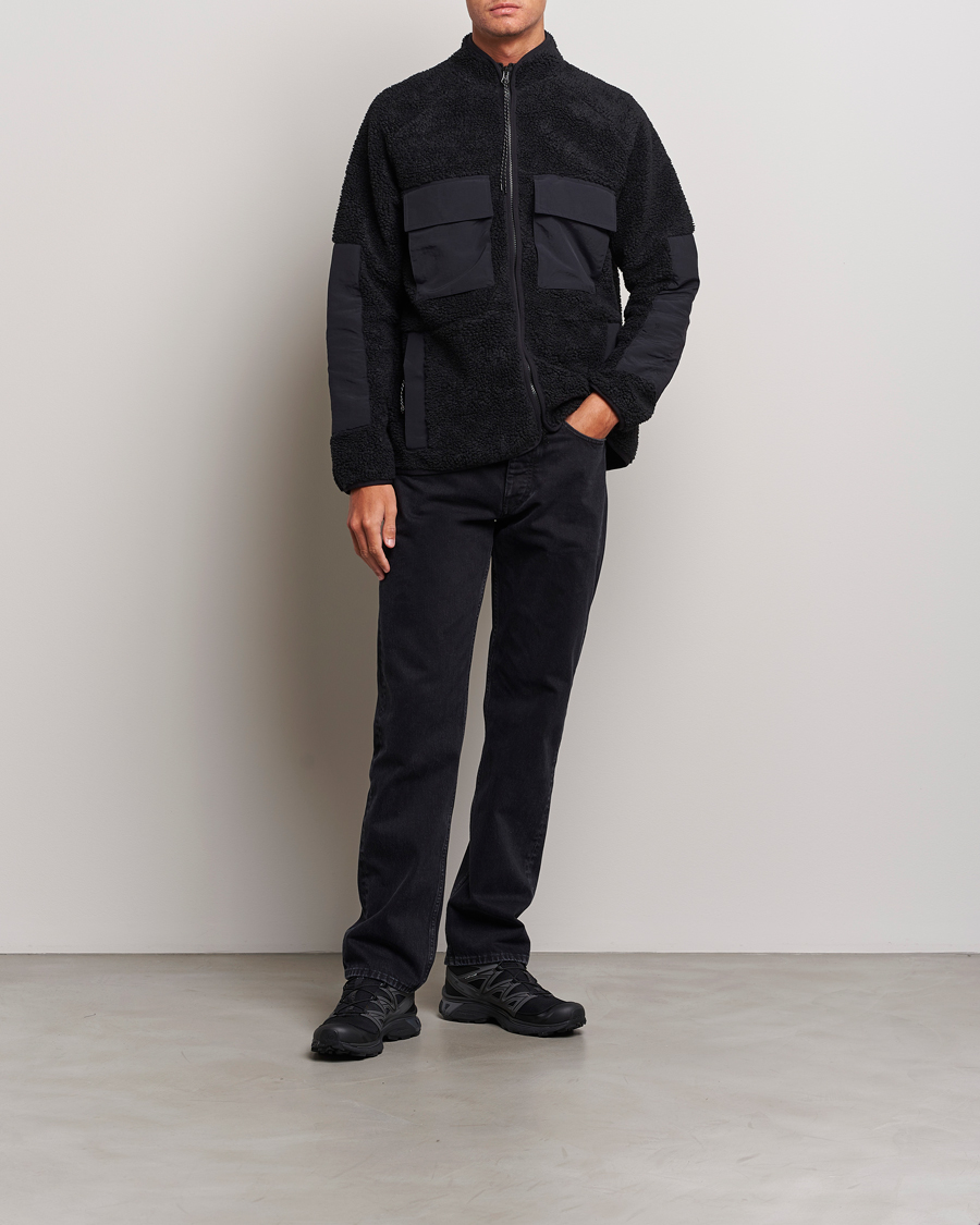 Herren | Pullover | Peak Performance | Heavy Pile Full Zip Black