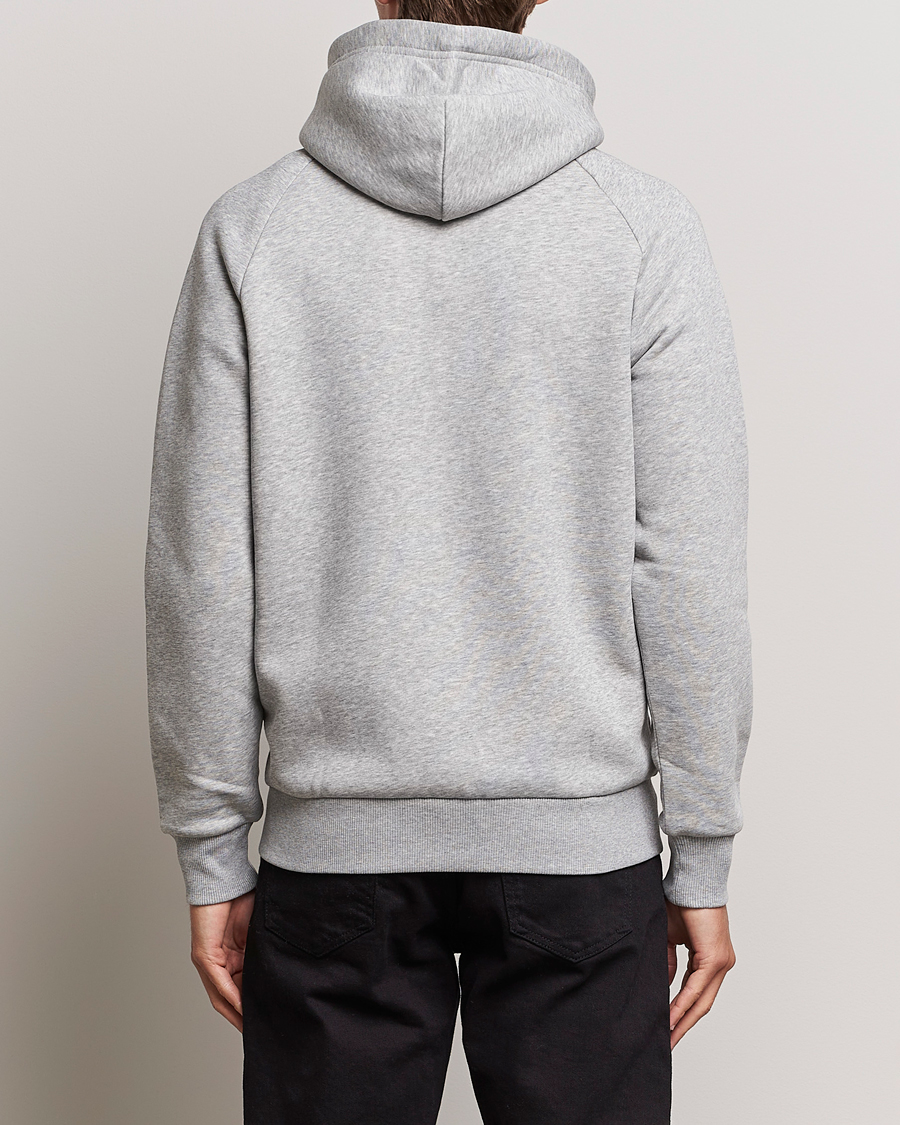 Herren | Pullover | Peak Performance | Original Logo Full Zip Hoodie Grey Melange