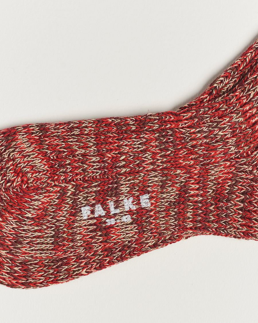 Herren | Kleidung | Falke | Brooklyn Cotton Sock Red Flesh