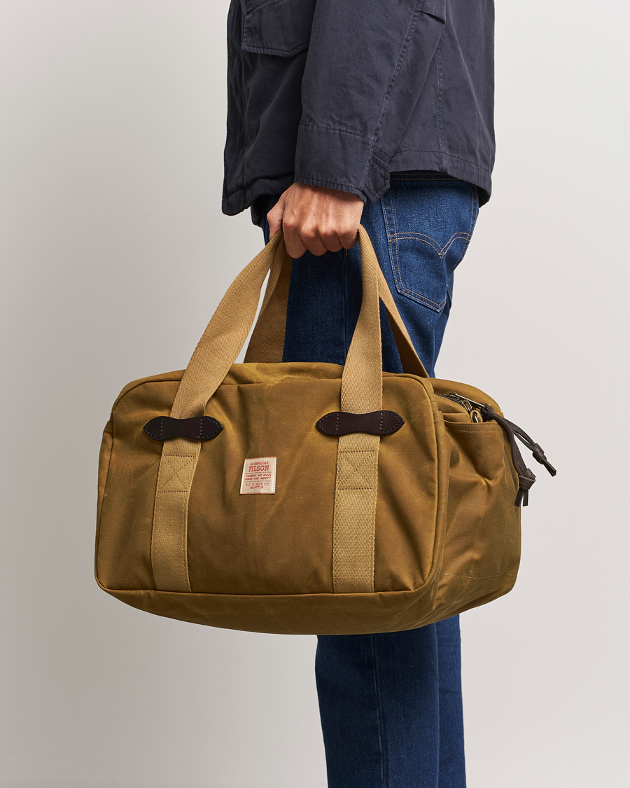 Herren | Taschen | Filson | Tin Cloth Small Duffle Bag Dark Tan
