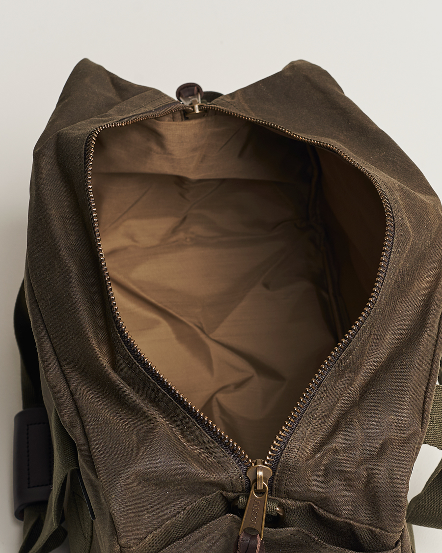 Herren | Filson Tin Cloth Small Duffle Otter Green | Filson | Tin Cloth Small Duffle Otter Green