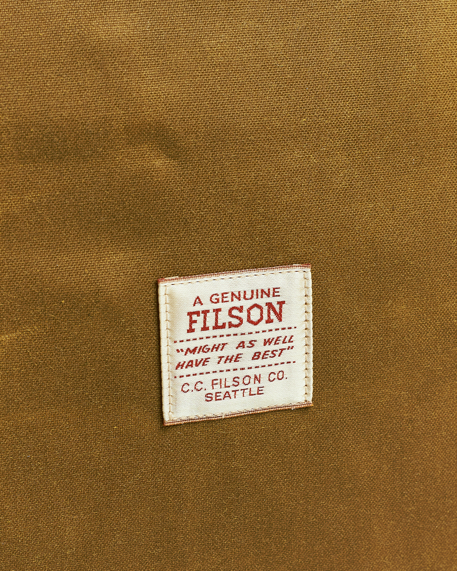 Herren | Taschen | Filson | Tin Cloth Medium Duffle Dark Tan