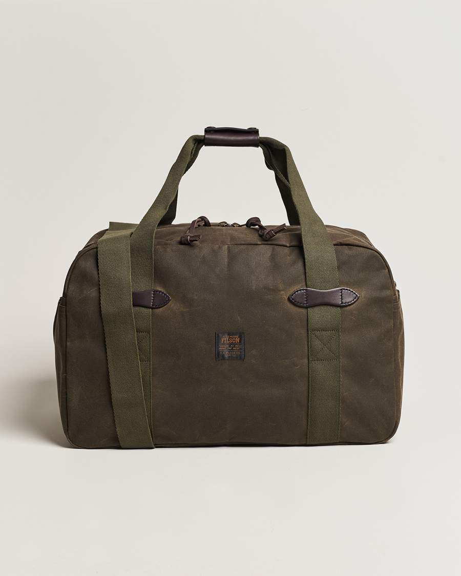 Herren | Filson Tin Cloth Medium Duffle Otter Green | Filson | Tin Cloth Medium Duffle Otter Green