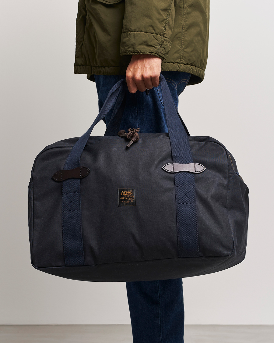 Herren | Weekender | Filson | Tin Cloth Medium Duffle Bag Navy