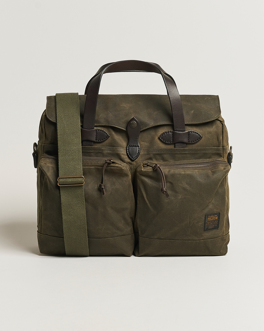 Herren | Filson 24-Hour Tin Briefcase Otter Green | Filson | 24-Hour Tin Briefcase Otter Green