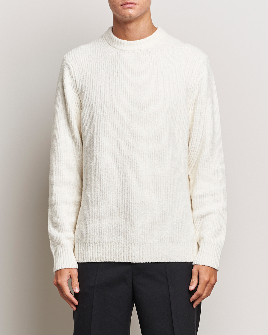 Herren | Pullover | Samsøe Samsøe | Alts Heavy Knitted Crew Neck Clear Cream