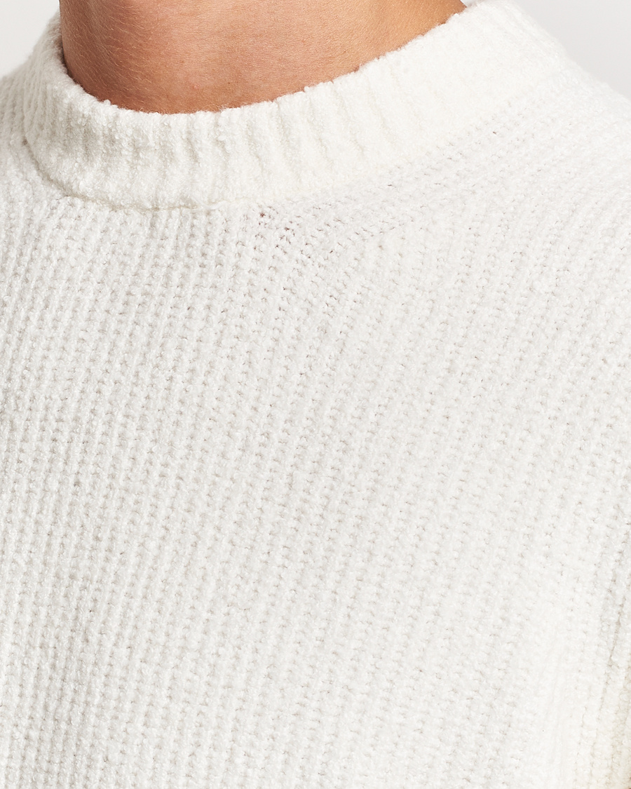 Herren | Pullover | Samsøe Samsøe | Alts Heavy Knitted Crew Neck Clear Cream