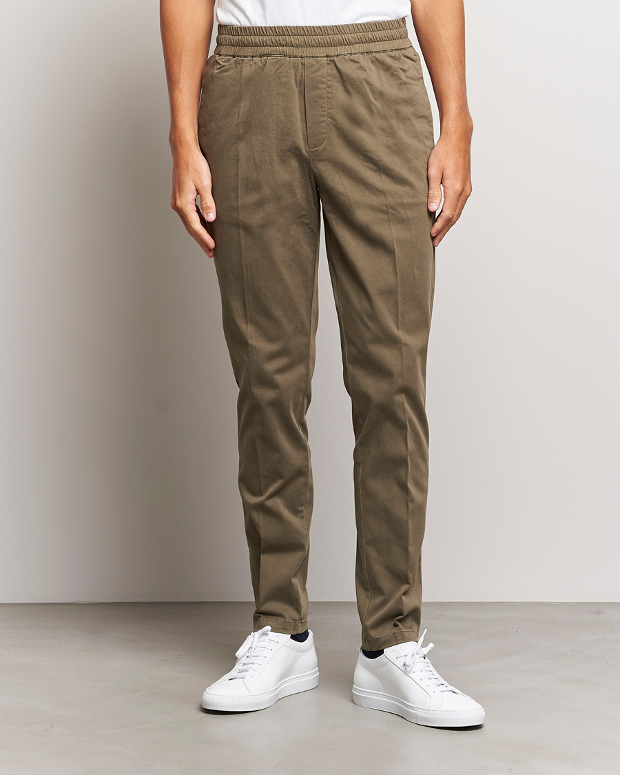 Herren | Hosen | Samsøe Samsøe | Samsøe & Samsøe Smithy Drawstring Trousers Crocodile