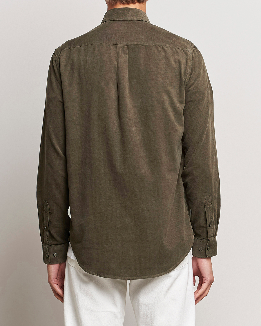 Herren | Hemden | Samsøe Samsøe | Samsøe & Samsøe Liam Baby Cord Shirt Crocodile