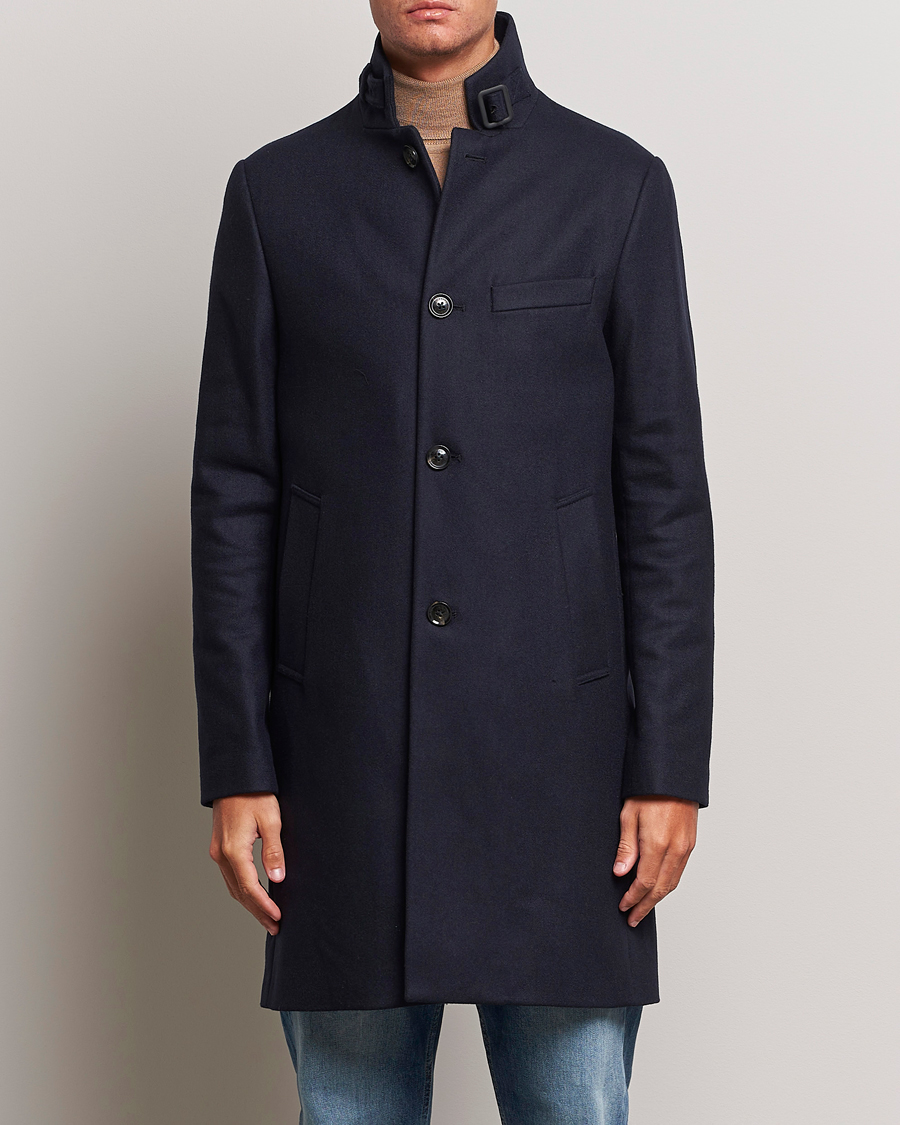 Herren | Jacken | J.Lindeberg | Holger Melton Coat Navy