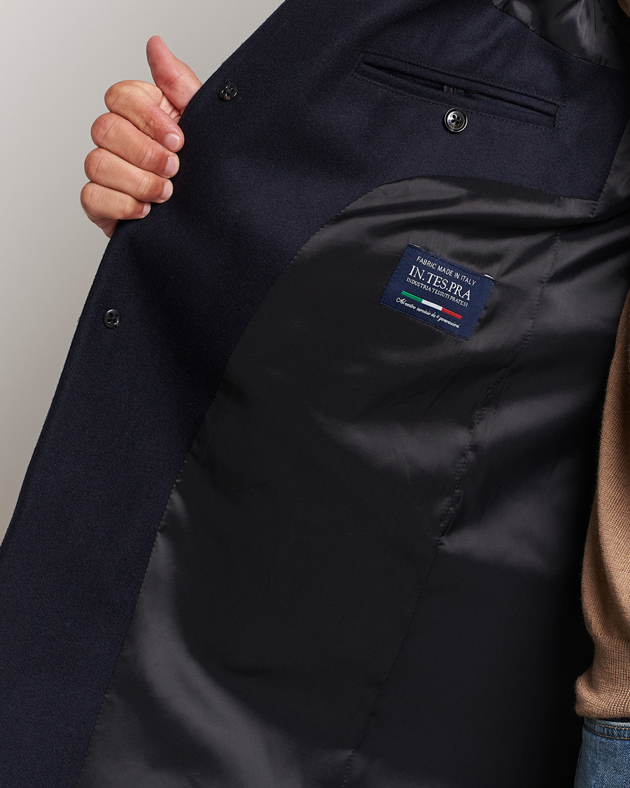 Herren | Jacken | J.Lindeberg | Holger Melton Coat Navy