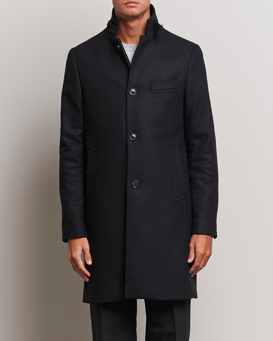 Herren | Jacken | J.Lindeberg | Holger Melton Coat Black