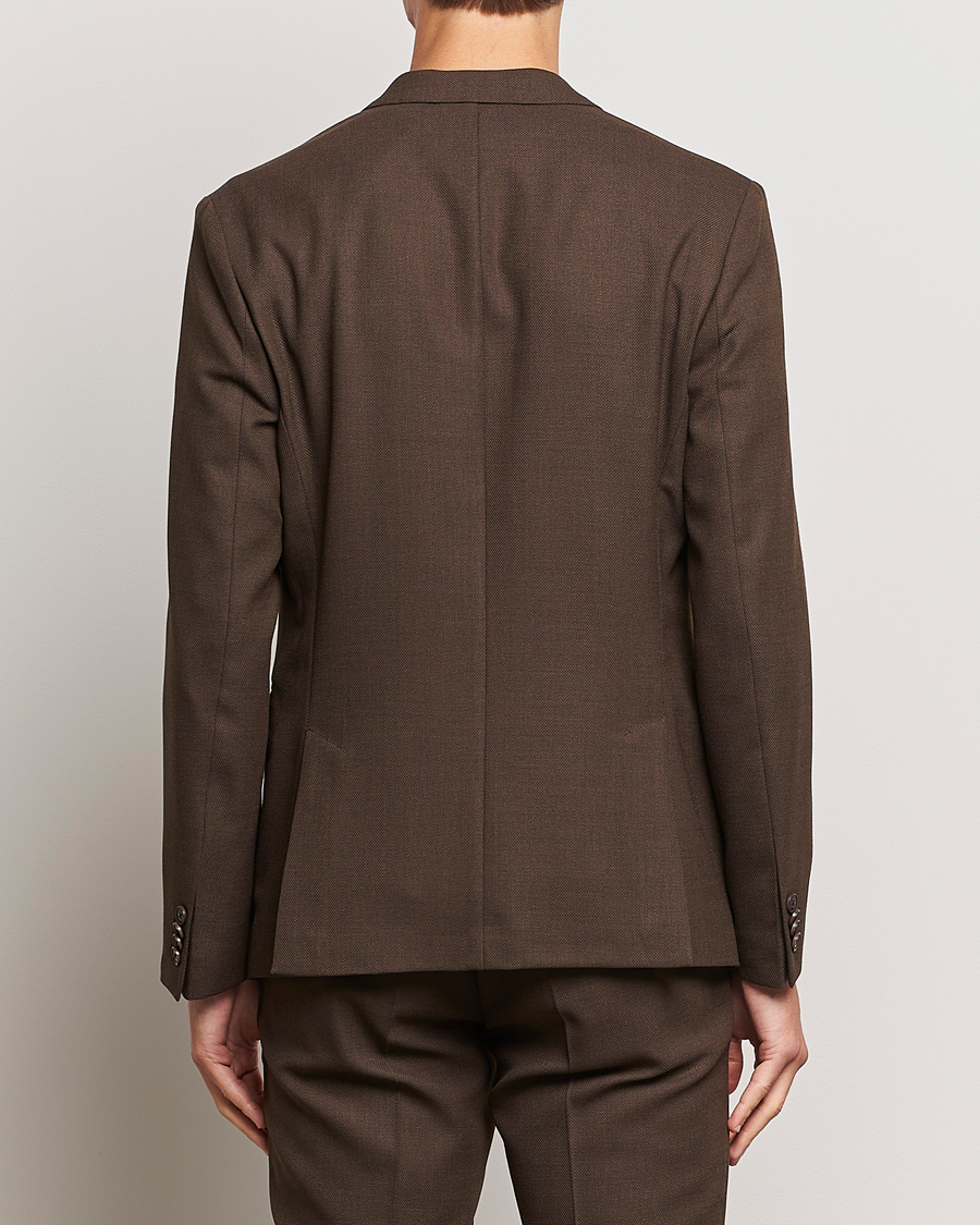 Herren | Sakkos | J.Lindeberg | Hopper Active Hopsack Blazer Delicioso