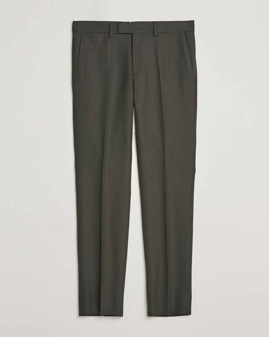 Herren | Hosen | J.Lindeberg | Grant Active Hopsack Pants Forest Green