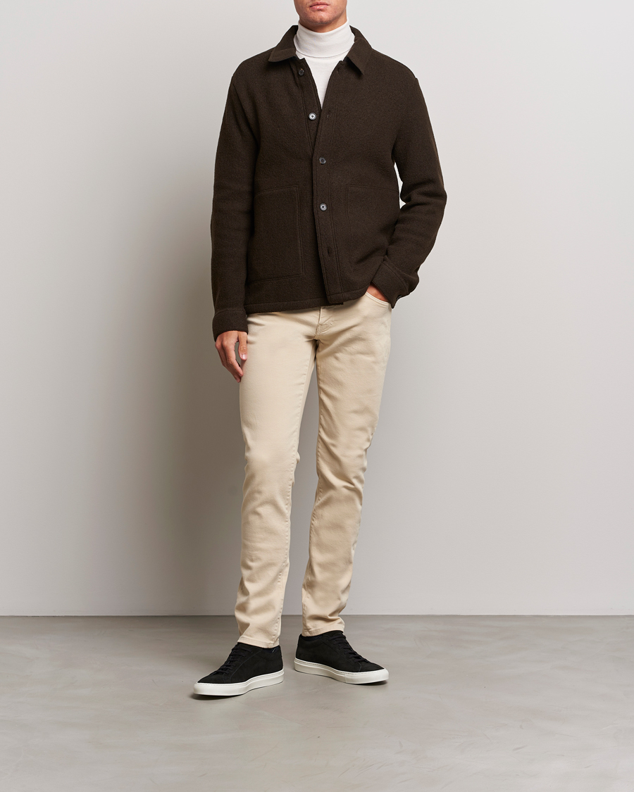 Herren | Jeans | J.Lindeberg | Jay Solid Stretch Jeans Oyster Grey