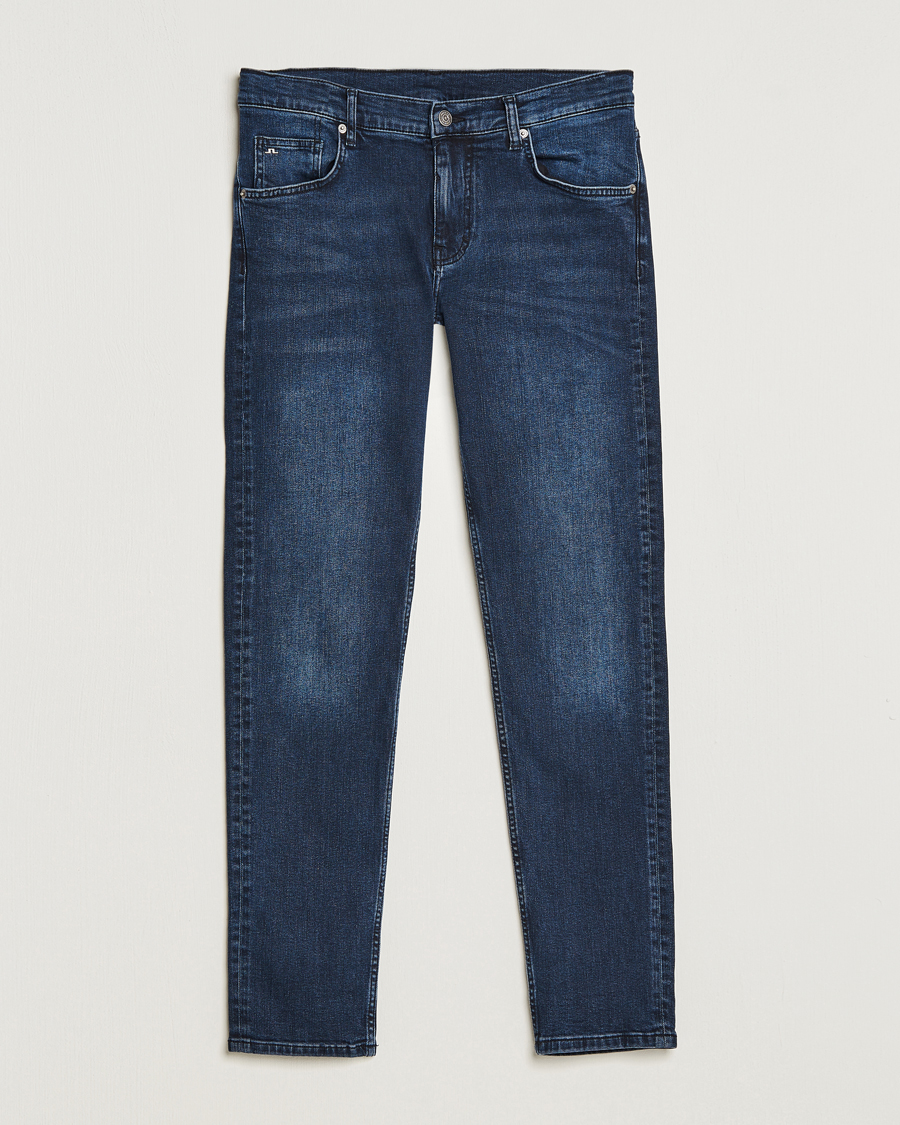Herren | Jeans | J.Lindeberg | Jay Active Jeans Dark Blue