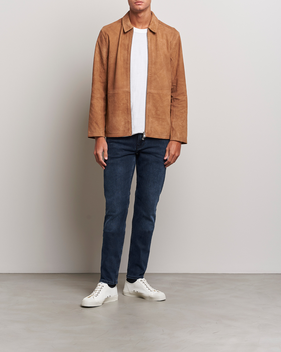 Herren | Jeans | J.Lindeberg | Jay Active Jeans Dark Blue