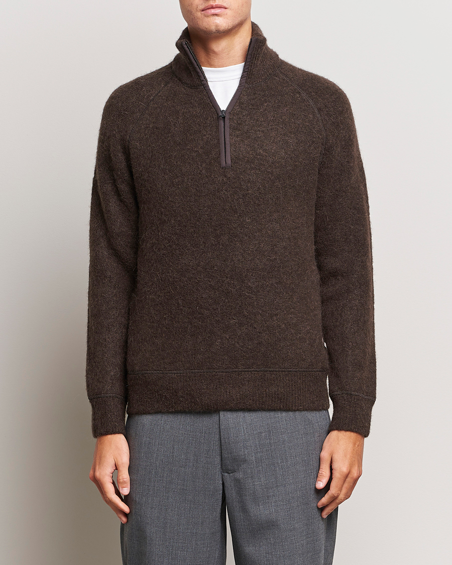 Herren | 60% sale | J.Lindeberg | Wilton Half Zip Sweater Delicioso