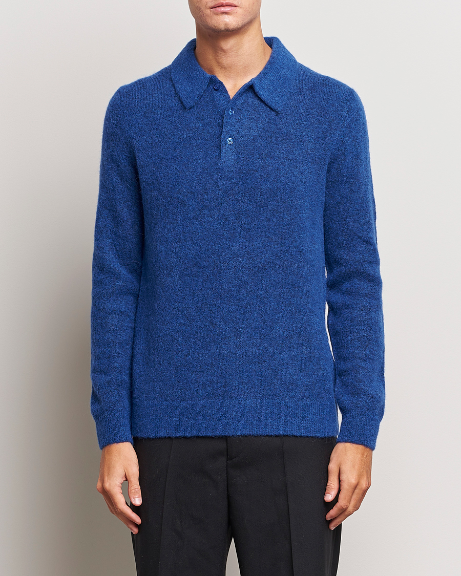 Herren | Pullover | J.Lindeberg | Hayden Hairy Polo Knit Surf The Web