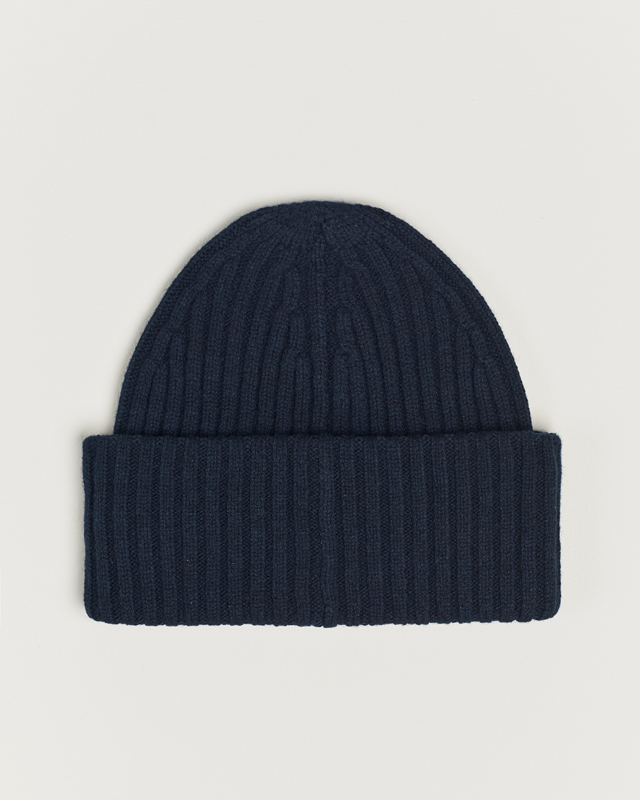 Herren | J.Lindeberg Jive Wool Beanie Navy | J.Lindeberg | Jive Wool Beanie Navy