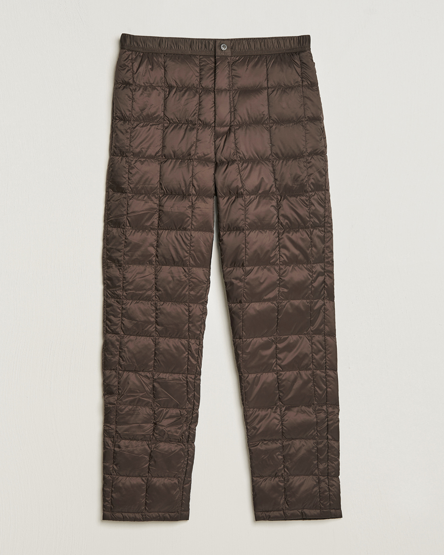 Herren | Hosen | TAION | Regular Straight Down Pants Dark Choco