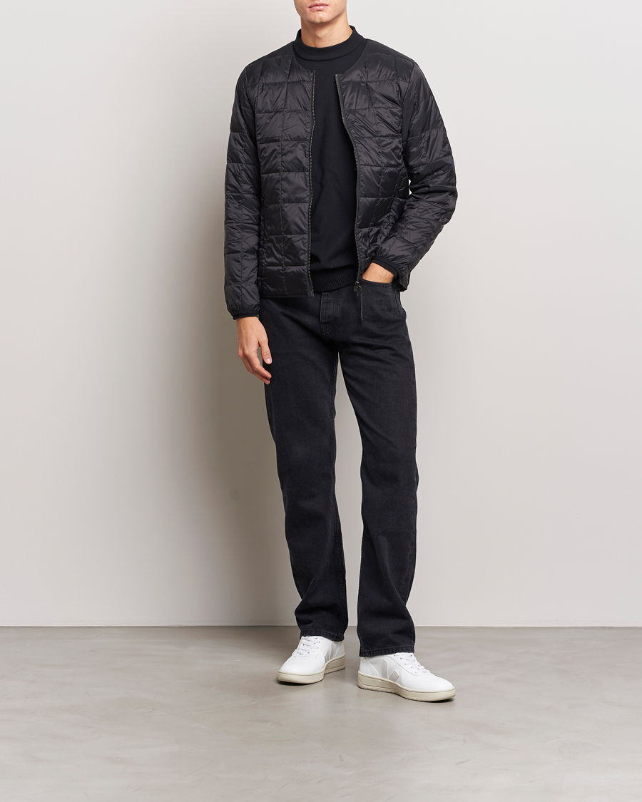Herren | Jacken | TAION | Crew Neck W-Zip Down Jacket Black