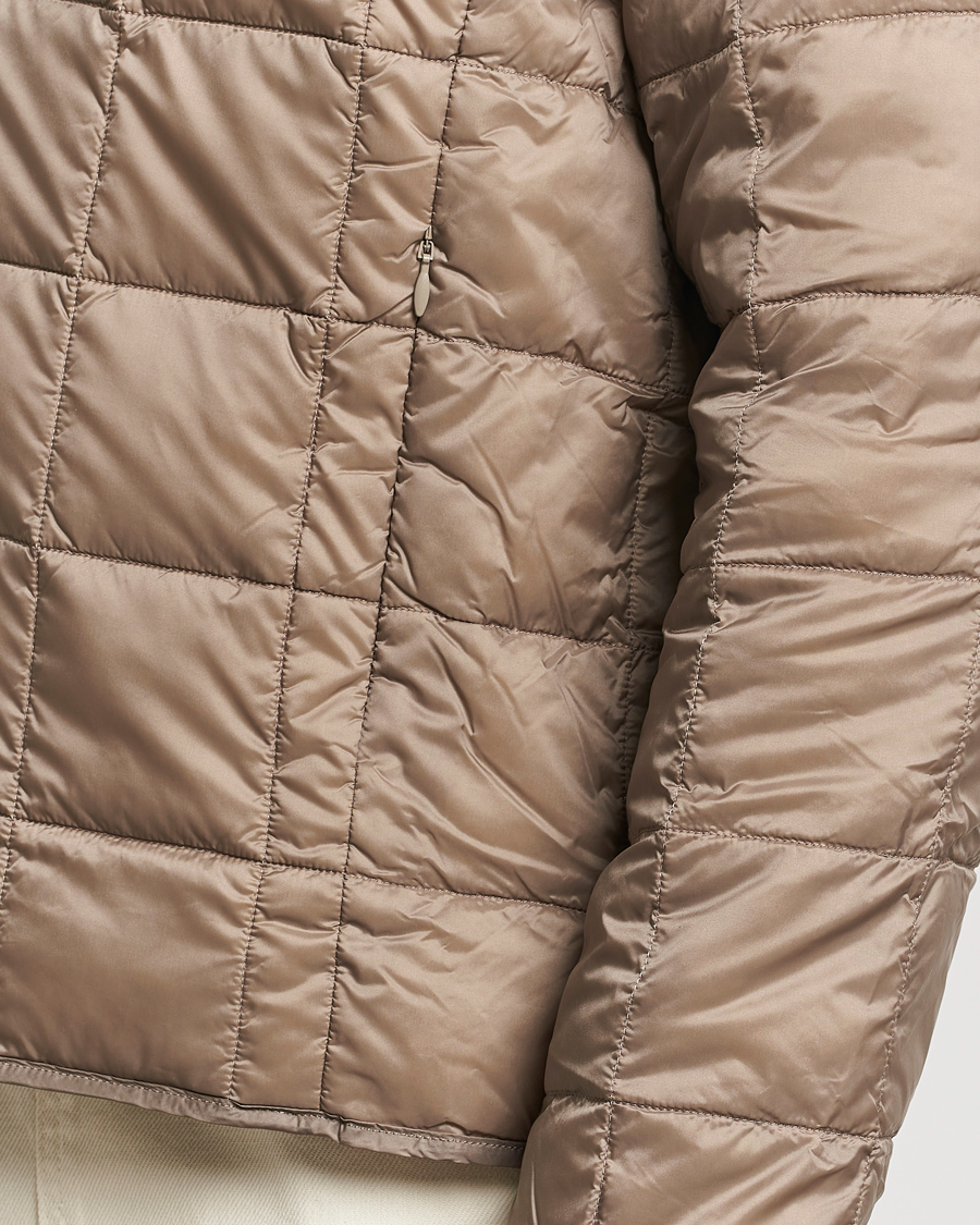 Herren | Jacken | TAION | Crew Neck W-Zip Down Jacket Khaki