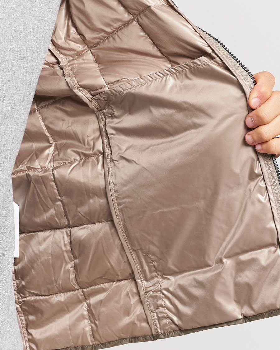 Herren | Jacken | TAION | Crew Neck W-Zip Down Jacket Khaki