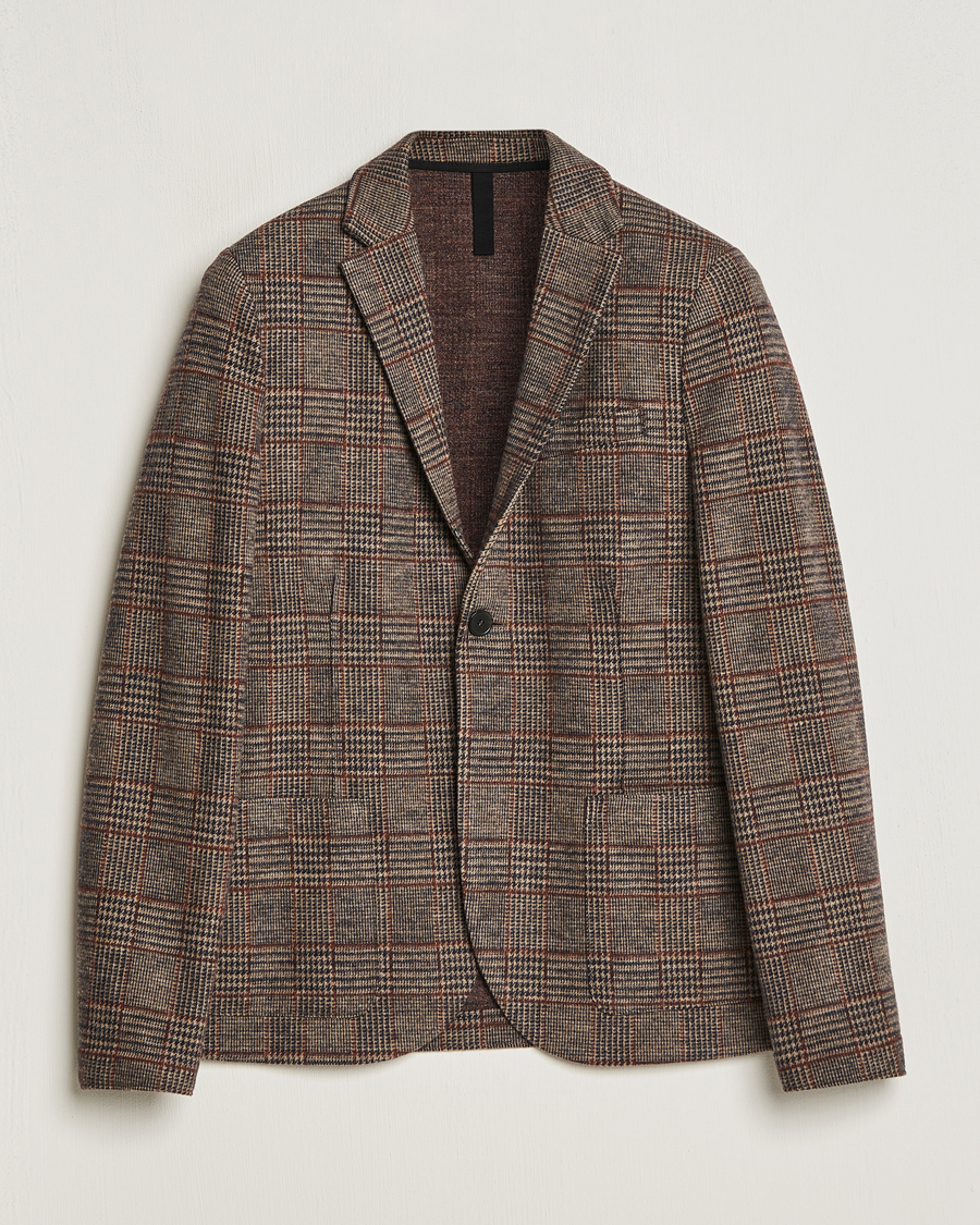 Herren | Sakkos | Harris Wharf London | Two Buttoned Loro Piana Wool Blazer Brown