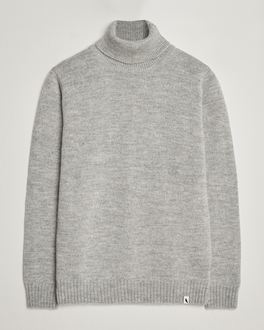 Herren | Pullover | Peregrine | Maker's Stitch Merino Polo Light Grey