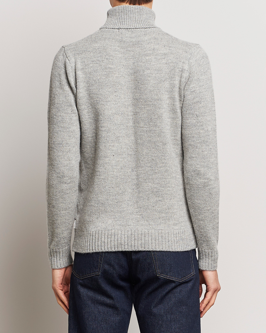 Herren | Pullover | Peregrine | Maker's Stitch Merino Polo Light Grey
