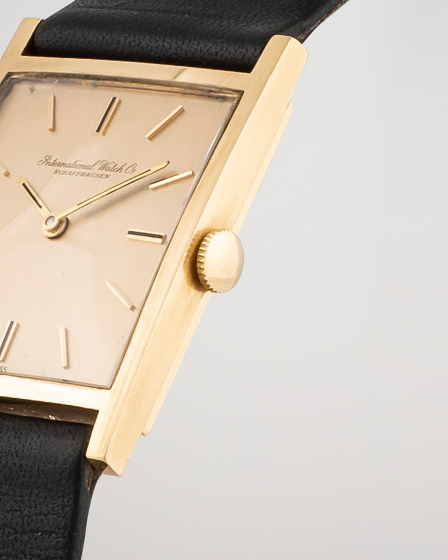 Herren | IWC Pre-Owned Tank 18K Gold Black | IWC Pre-Owned | Tank 18K Gold Black