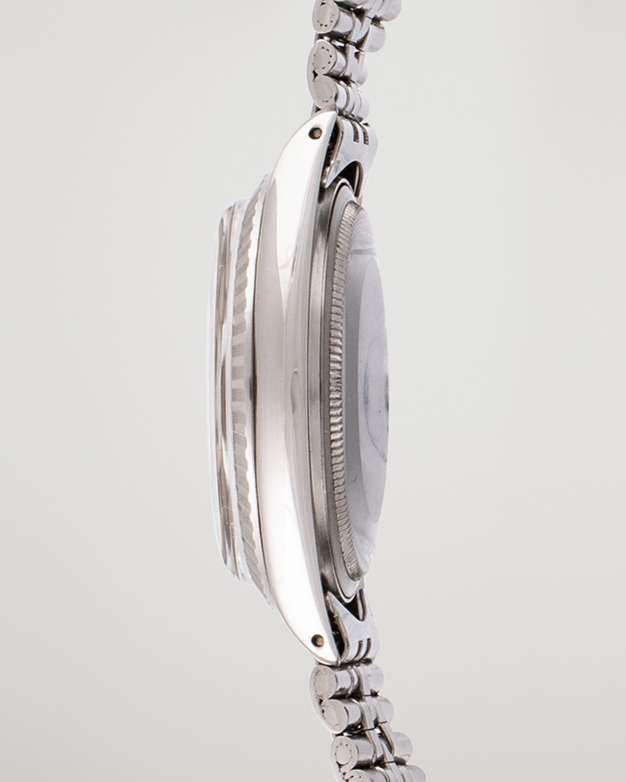 Herren | Rolex Pre-Owned Datejust 1601-3 Oyster Perpetual Steel Black | Rolex Pre-Owned | Datejust 1601-3 Oyster Perpetual Steel Black