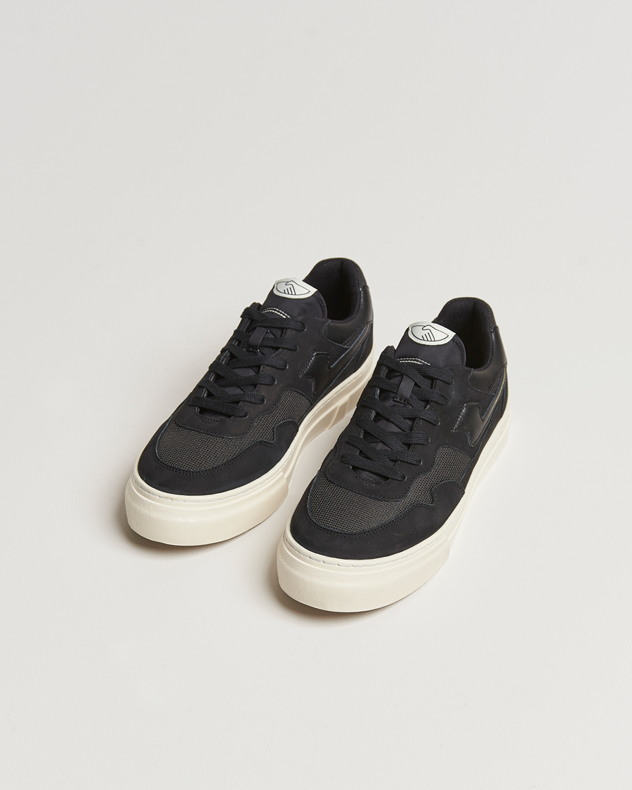 Herren | Stepney Workers Club Pearl S-Strike Nubuck Sneaker Black/Black | Stepney Workers Club | Pearl S-Strike Nubuck Sneaker Black/Black