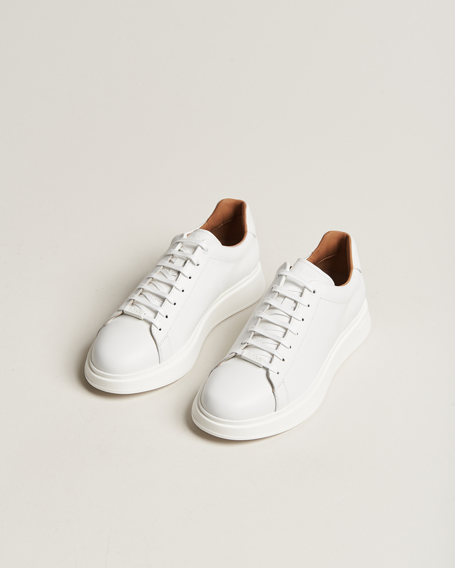 Herren | Weiße Sneakers | BOSS BLACK | Bulton Sneaker White