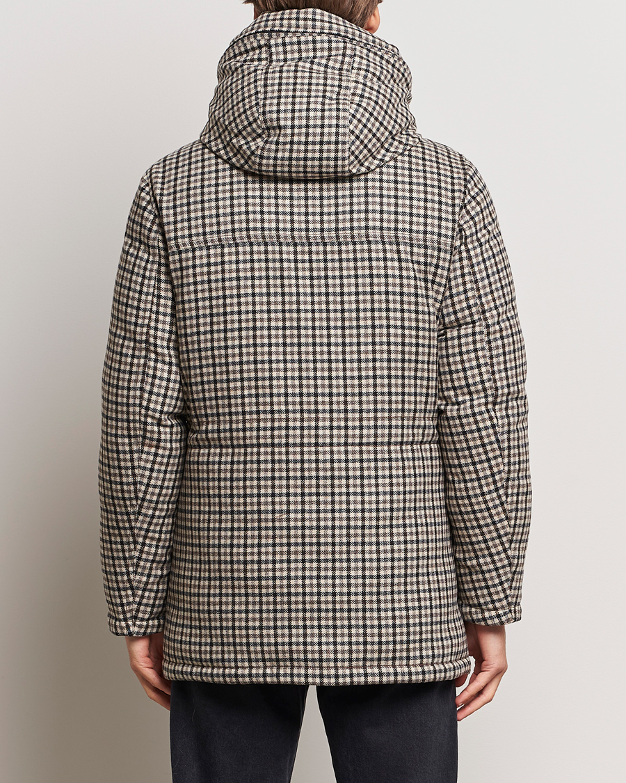 Herren | Jacken | Woolrich | Wool Arctic Parka Cream Check