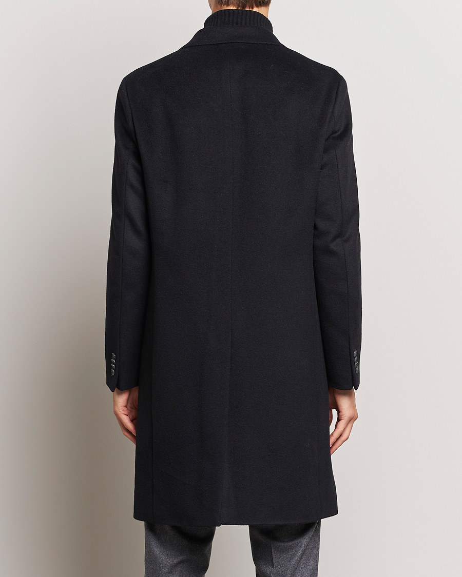 Herren | Jacken | Oscar Jacobson | Shaw Wool/Cashmere Coat Black