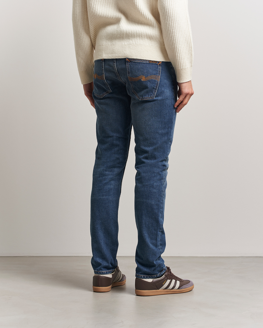 Herren | Jeans | Nudie Jeans | Lean Dean Jeans Troubled Sea