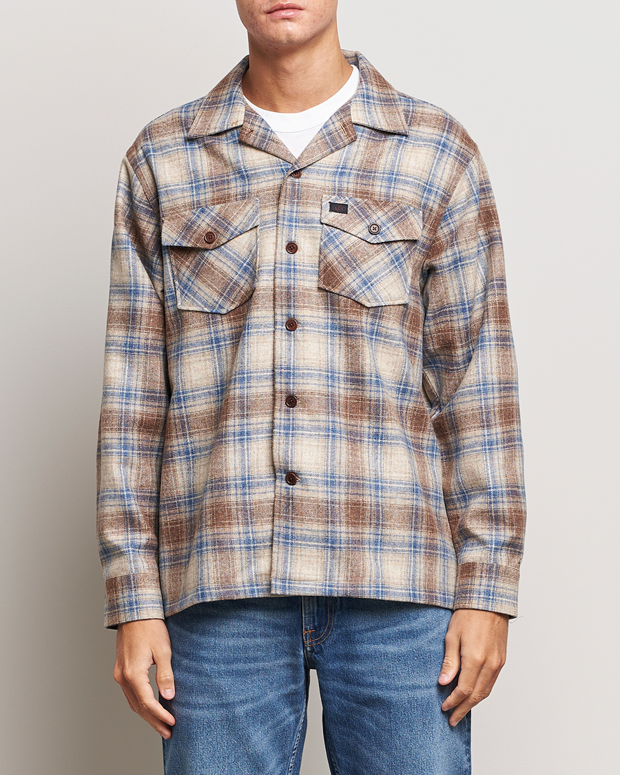 Herren | Hemden | Nudie Jeans | Vincent Wool Checked Overshirt Multi