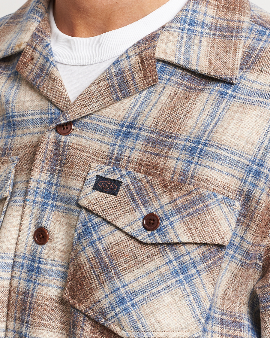 Herren | Hemden | Nudie Jeans | Vincent Wool Checked Overshirt Multi