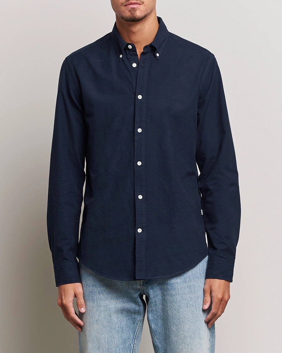 Herren | Kategorie | NN07 | Arne Button Down Oxford Shirt Navy Blue