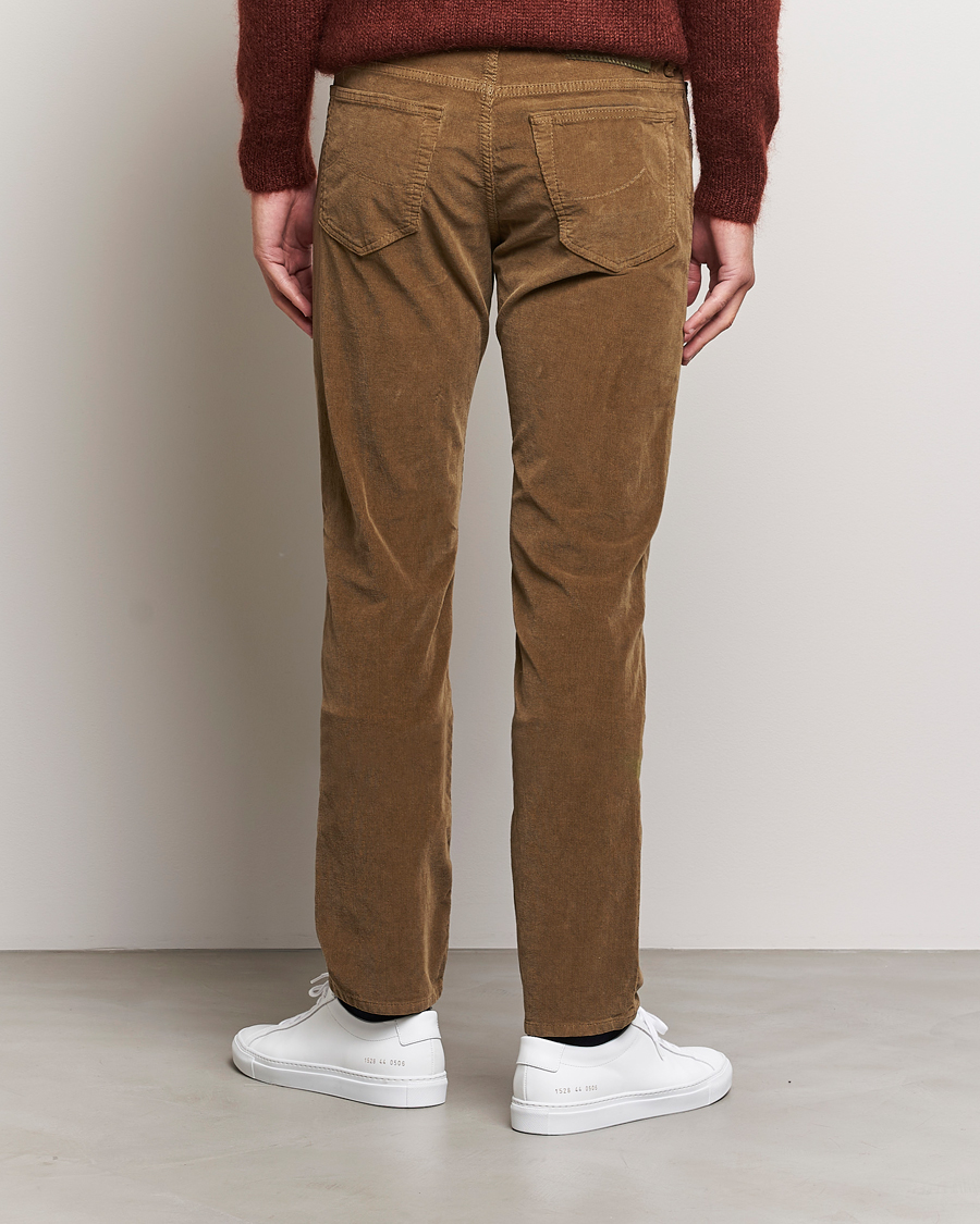 Herren | Hosen | Jacob Cohën | Bard 5-Pocket Corduroy Trousers Olive