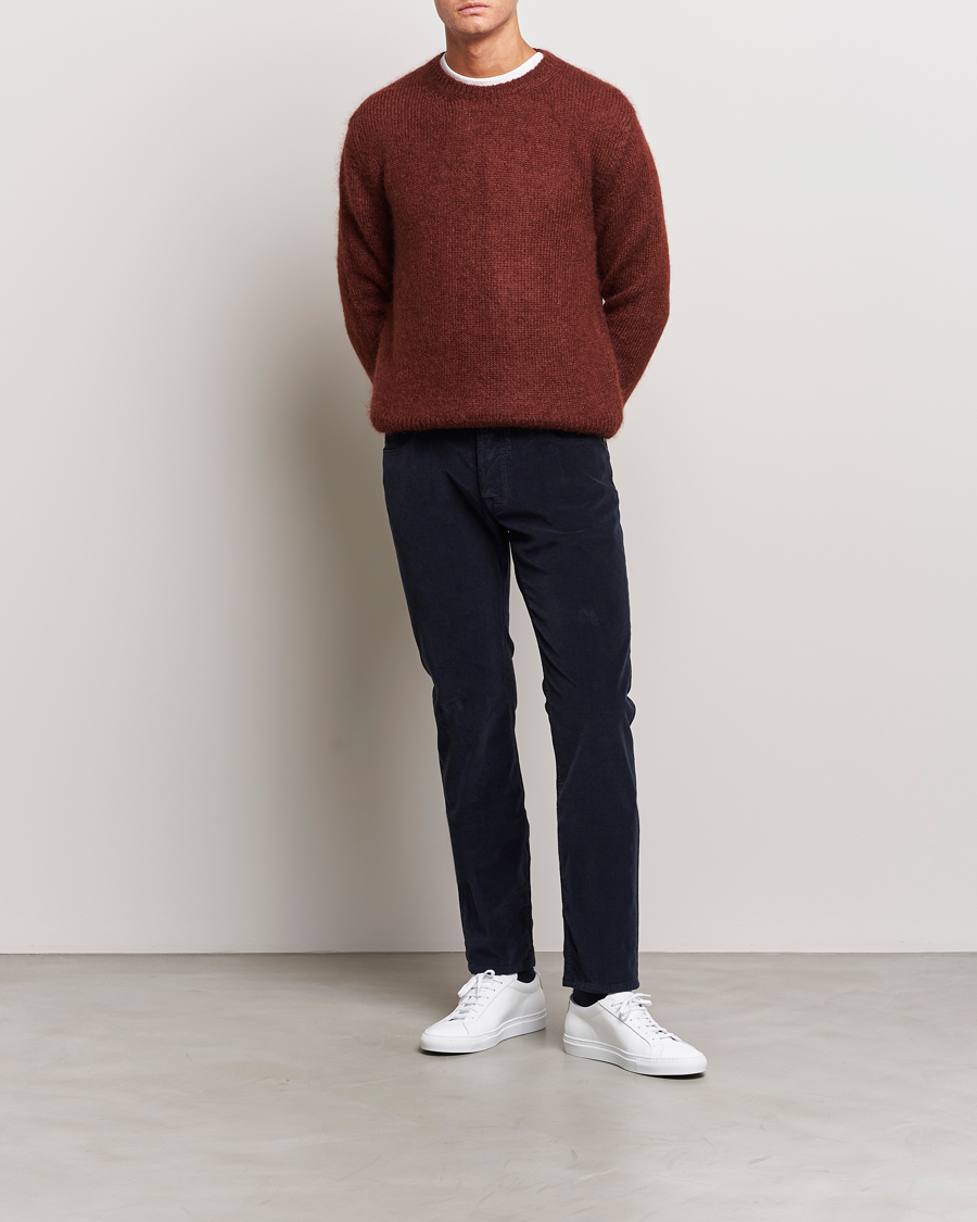 Herren | Hosen | Jacob Cohën | Bard 5-Pocket Corduroy Trousers Navy