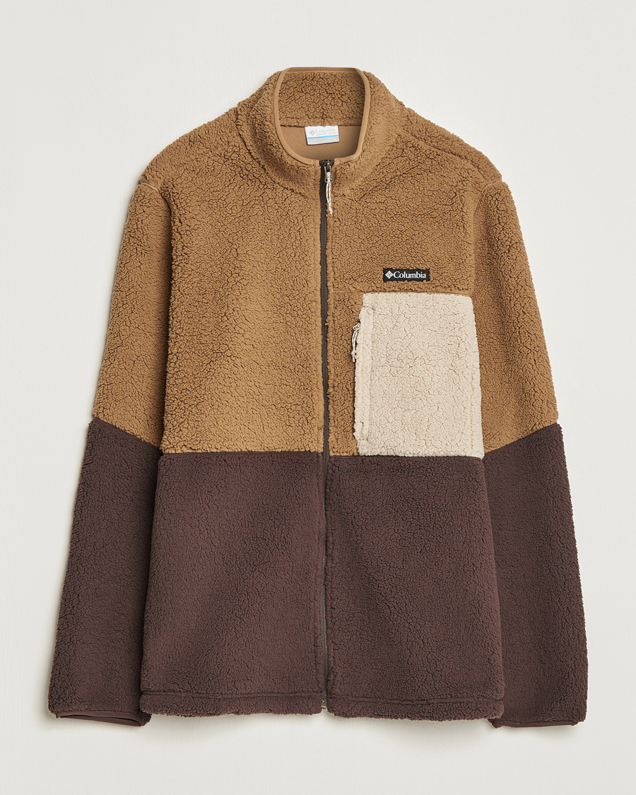 Herren | Pullover | Columbia | Mountainside Heavyweight Full Zip Fleece Delta/Cordovan
