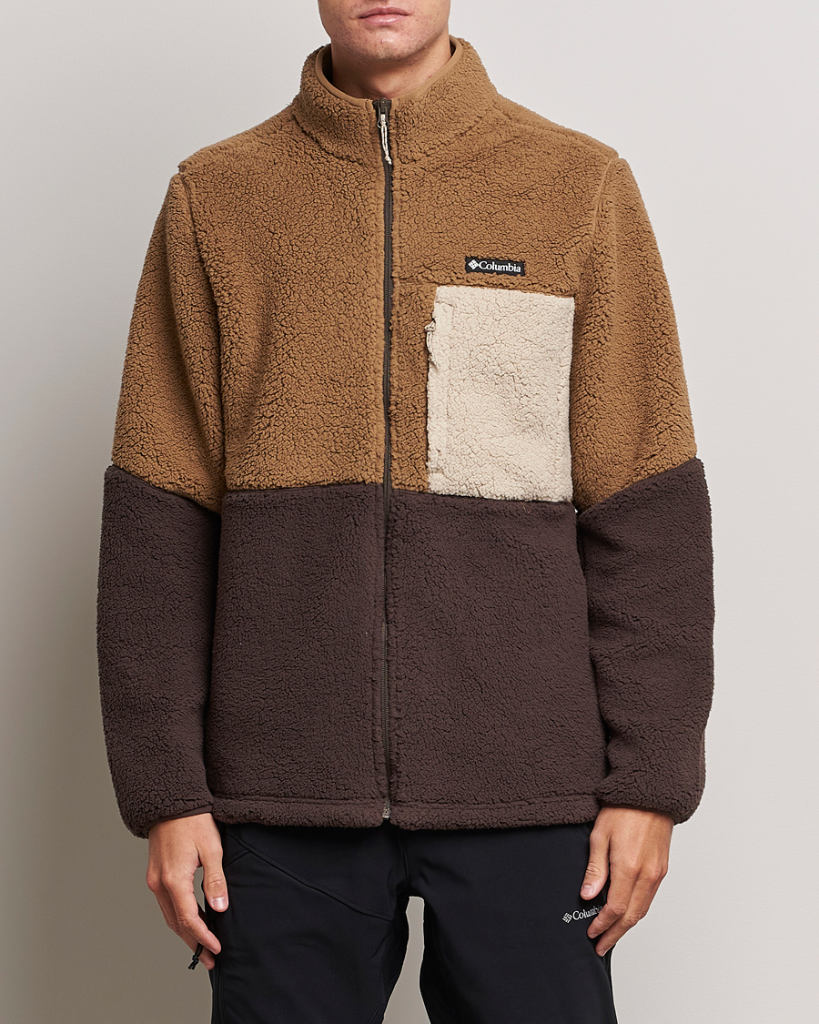 Herren | Pullover | Columbia | Mountainside Heavyweight Full Zip Fleece Delta/Cordovan