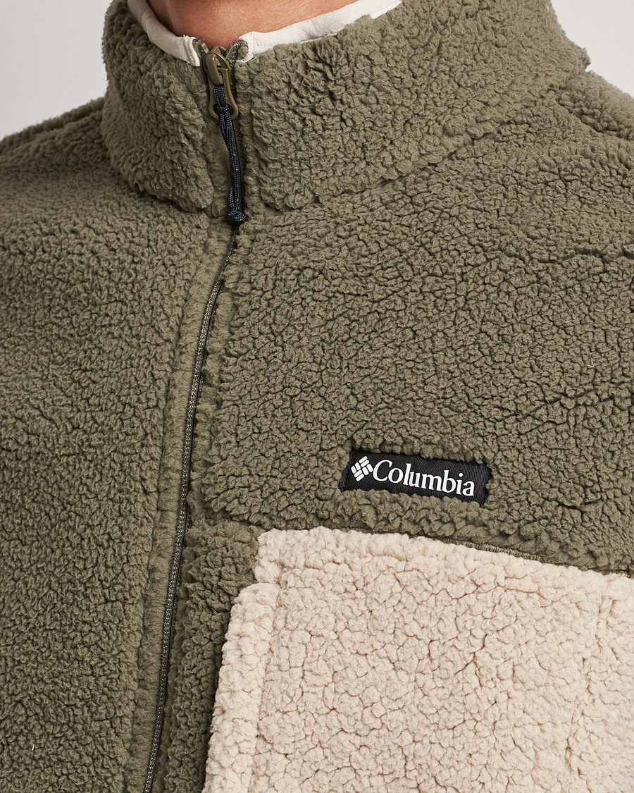 Herren | Pullover | Columbia | Mountainside Heavyweight Fleece Vest Stone Green