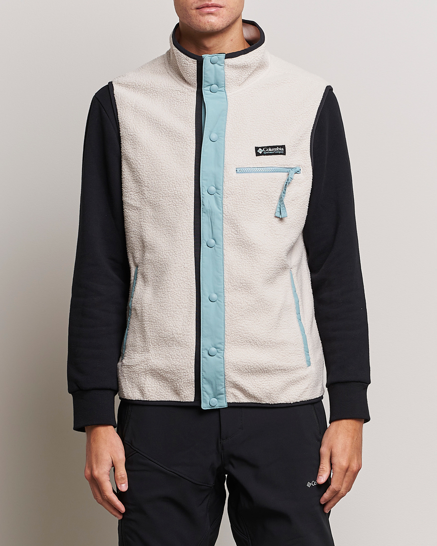 Herren | Pullover | Columbia | Helvetia Fleece Vest Dark Stone