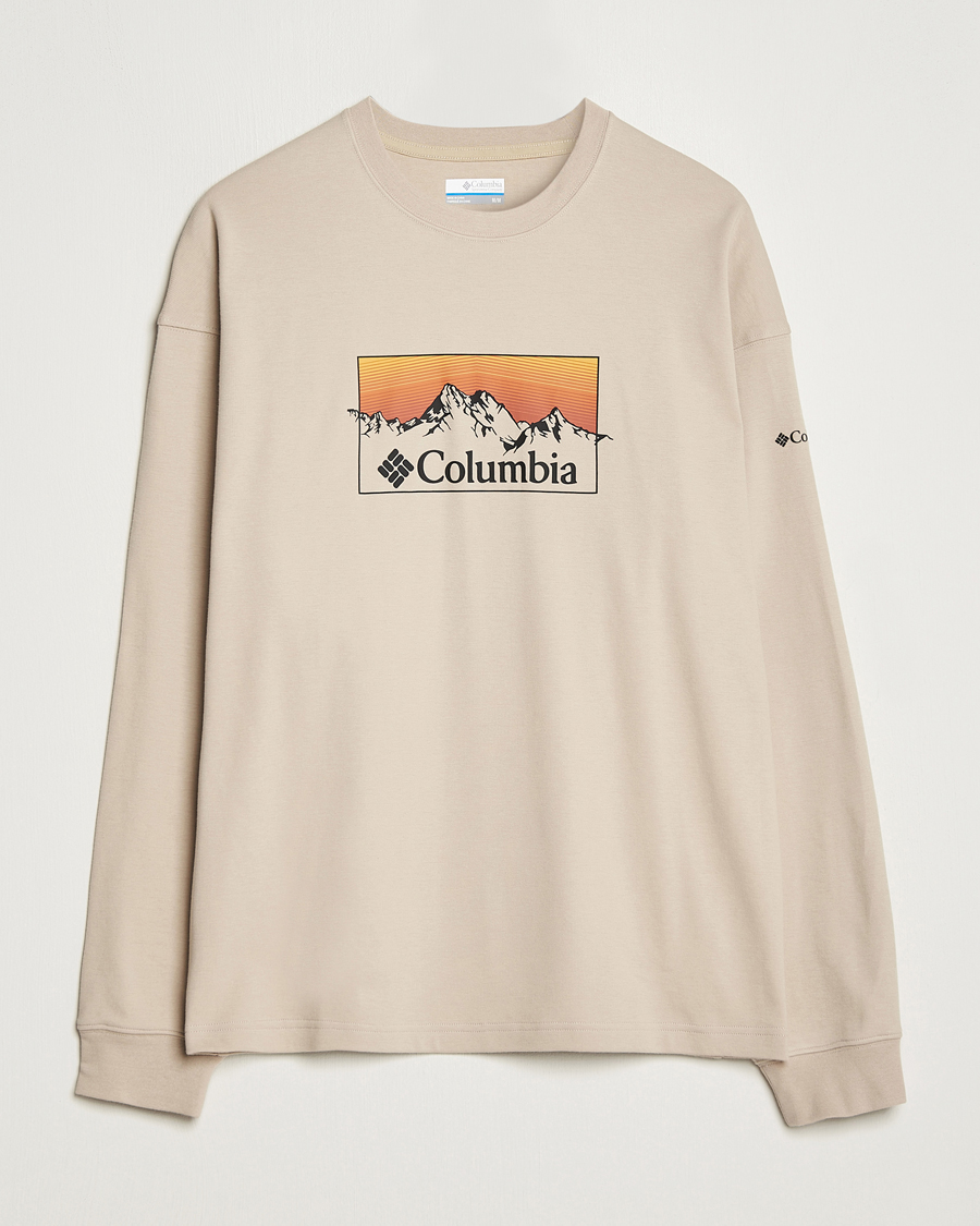 Herren | T-Shirts | Columbia | Duxbery Relaxed Long Sleeve T-Shirt Ancient Fossil