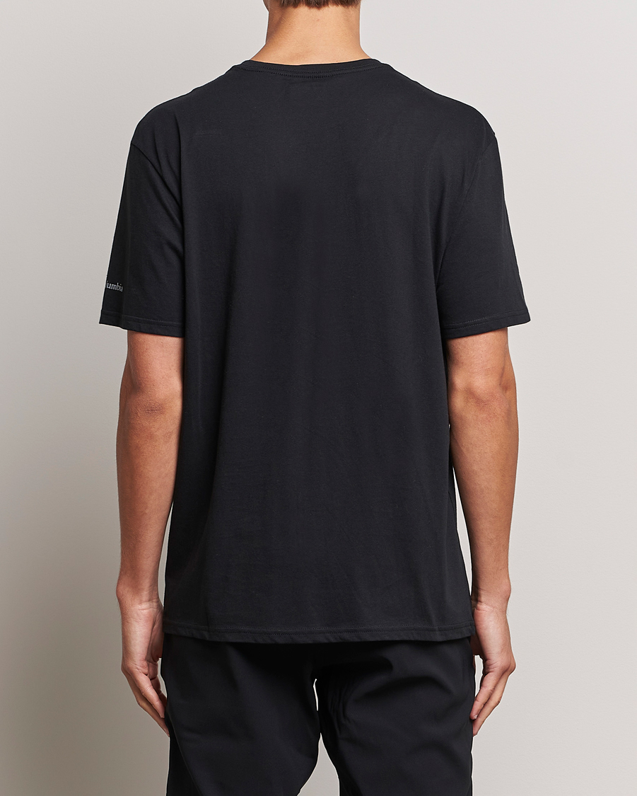 Herren | T-Shirts | Columbia | Organic Cotton Basic Logo T-Shirt Black